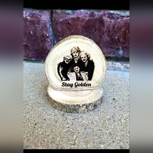 Stay Golden Cake Topper